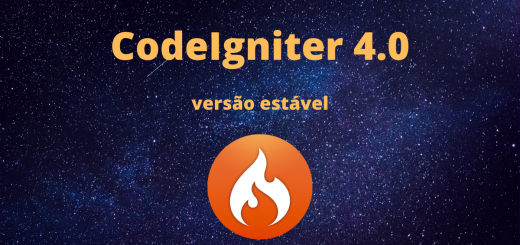 imagem de lançamento do codeigniter 4.0 versão estável